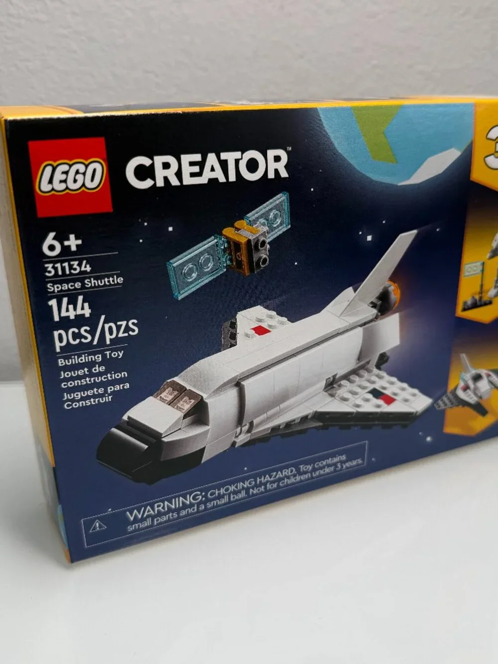 LEGO Creator 3 in 1 Space Shuttle 31134 144 Pieces Astronaut NEW Sealed
